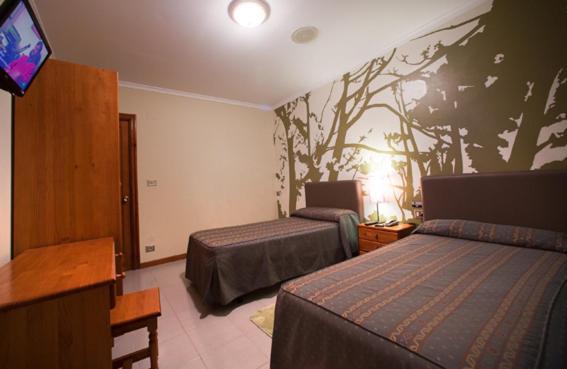 Hostal Restaurante Terra Cha Vilalba Chambre photo