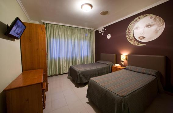 Hostal Restaurante Terra Cha Vilalba Chambre photo